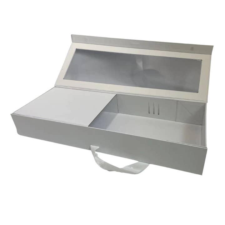 UNIKPACKAGING – wholesale Gift box – 10 pcs - Large Rose Gift Boxes with Clear Window & Ribbon2