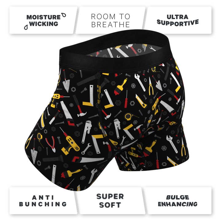 Shinesty, Inc - Wholesale Underwear - Men's - The Tool Belt | Hammer Ball Hammock® Pouch Underwear Fly