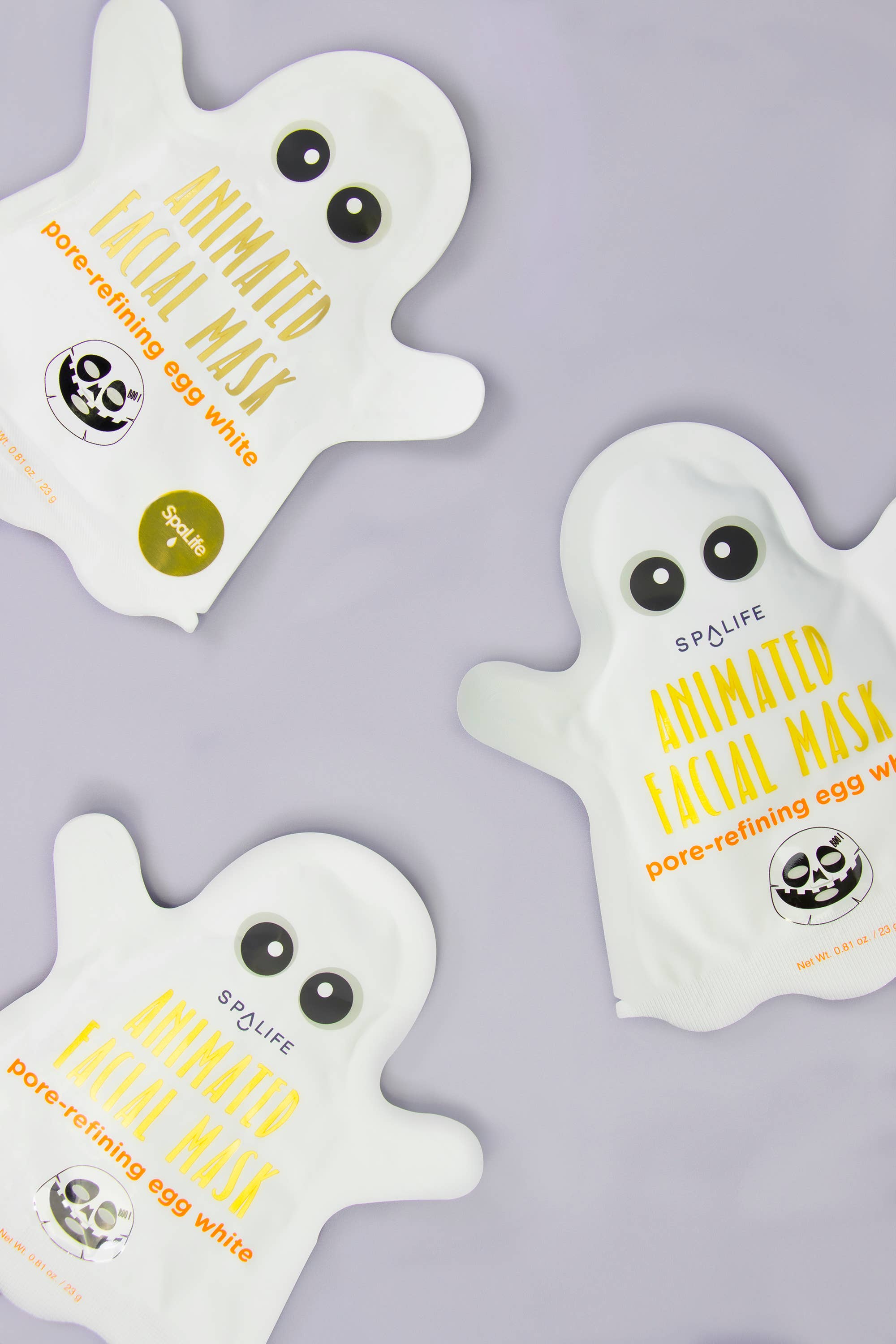 My Spa Life - Wholesale Skincare Face Mask - Pore-Refining Facial Mask Halloween Animated Ghost Mask4