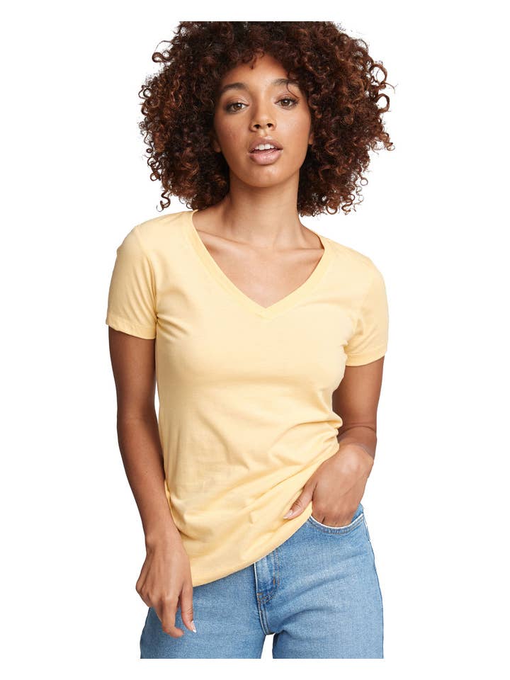 Total Apparel - Wholesale T-Shirt - Women's - Next Level N1540 - Ladies' Ideal V1