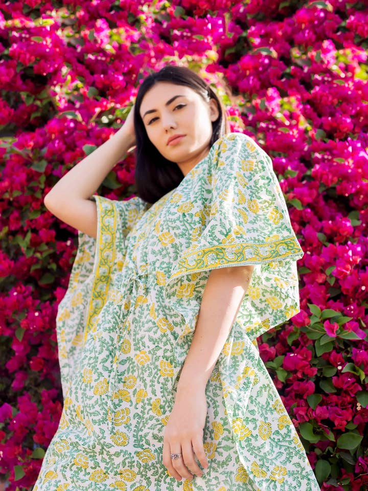 Garden of Eve Cotton Kaftan för wholesale av Offtheory