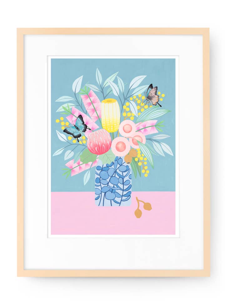 Art Print - 'The Ulysses Butterfly for wholesale by Claire Ishino