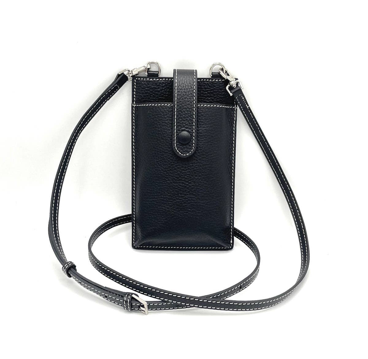 Suie Valentini srl - Vendita all'ingrosso Portafoglio per cellulare - Donna - Borsa porta cellulare in vera pelle, art. 25104