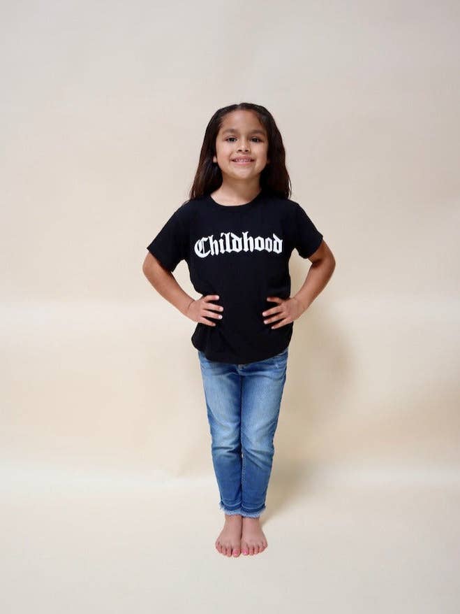 Kindheit Schwarz für den Großhandel von Honey & Rose Apparel