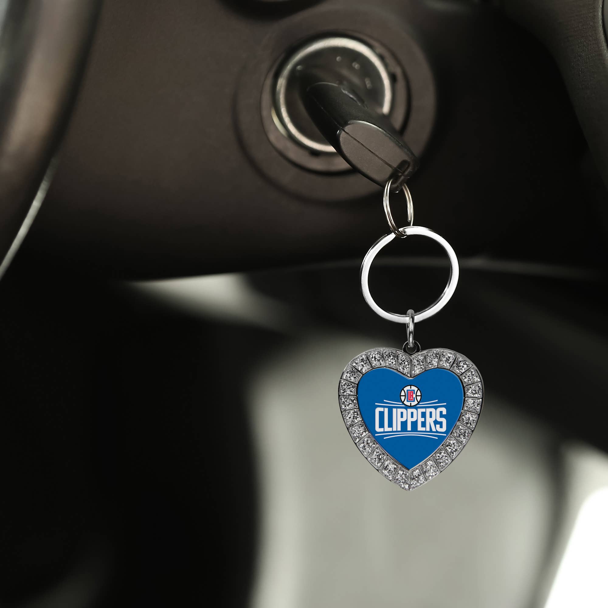 Rico Industries - Wholesale Keychain - Unisex - Georgia Tech Yellow Jackets - GT  Bling Heart Key Chain3