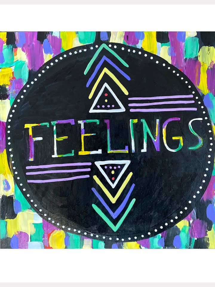 Feel Your Feelings - Art Print for wholesale by Jessica Swift