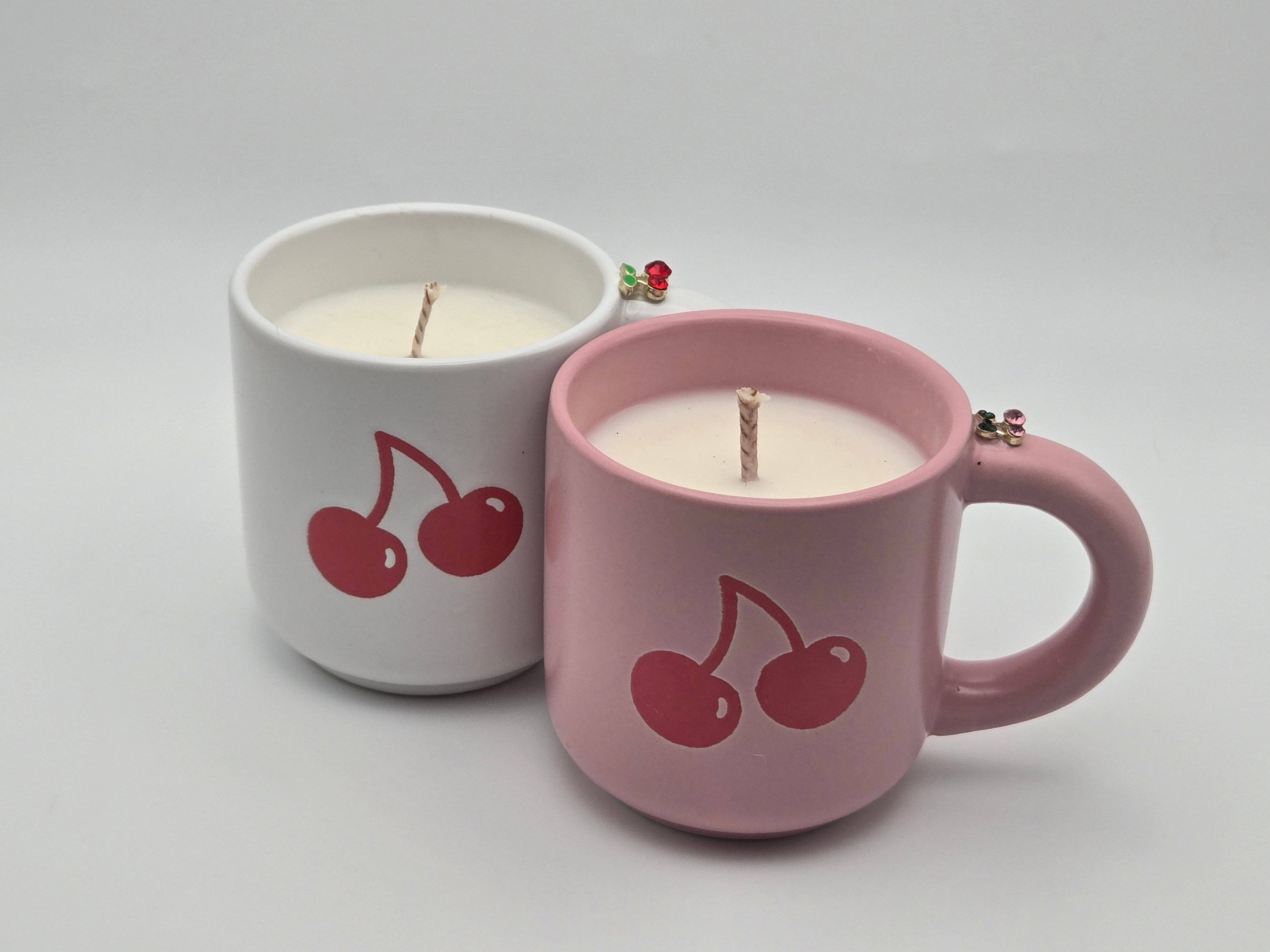 Simply Southern Homemade – Engroshandel Glaslys – Mini Rød Kirsebær Fornøjelse Lys4