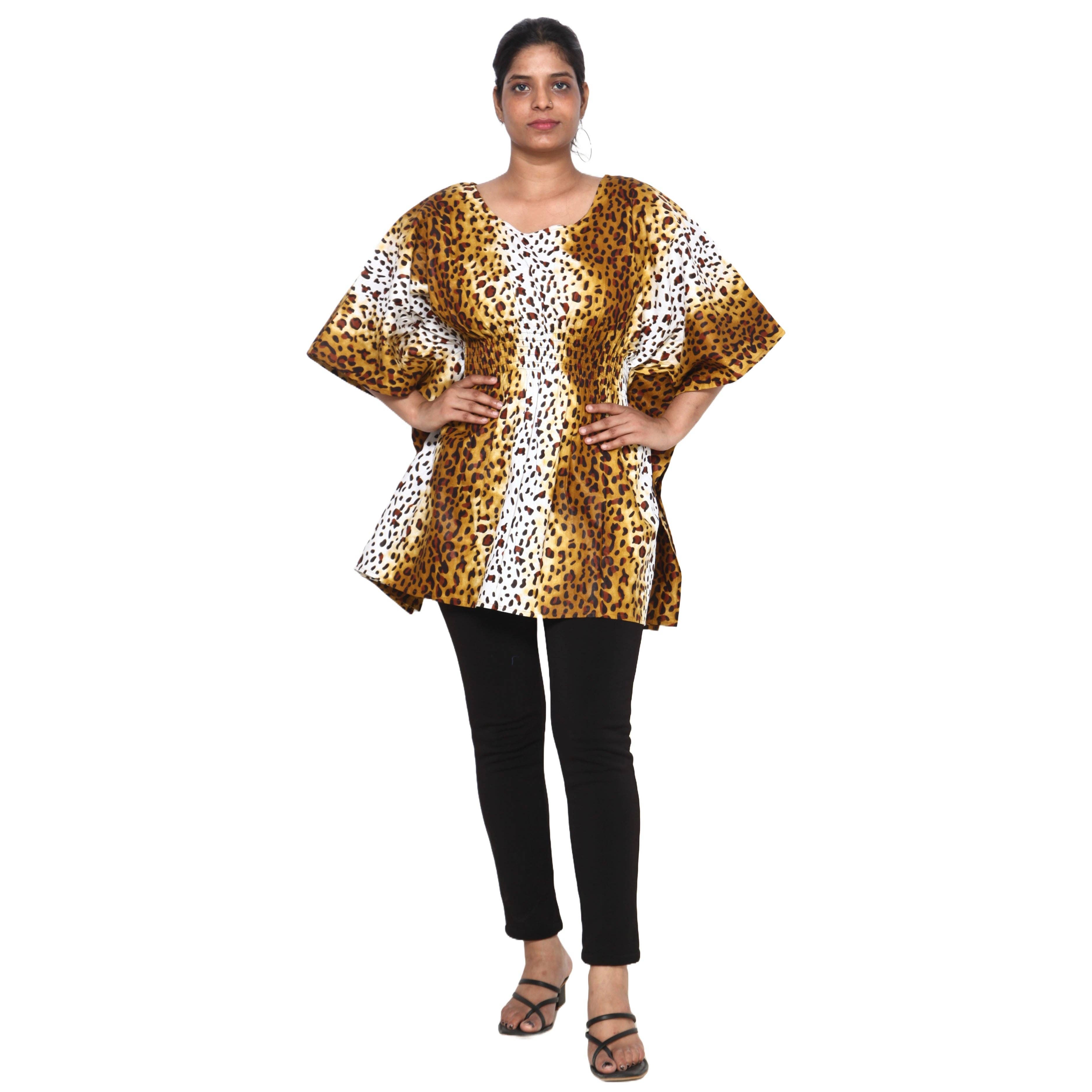 African Stars - Wholesale Kaftan - Women's - Women's Half Kaftan With Elastic Waist -- FI-P140