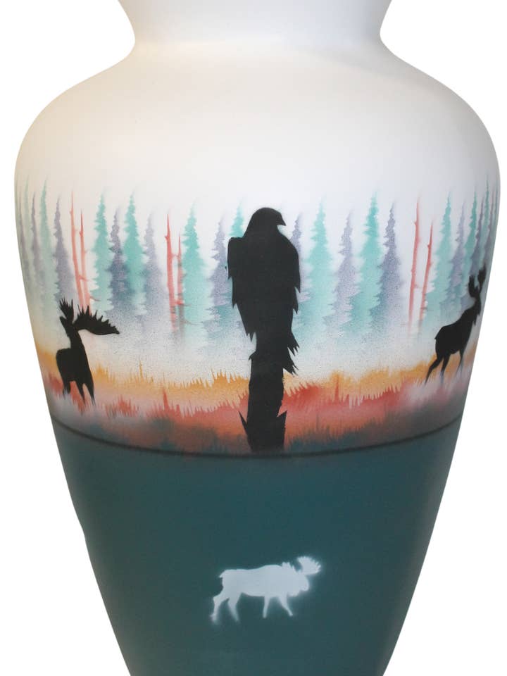 MSC4 Brume Matinale - Élan 8 x 12 1/2 Vase pour la vente par Cedar Mesa Pottery