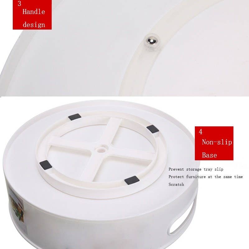 AN Commerce - Wholesale Kitchen Storage/Organizer - 360 Rotating Storage Tray3