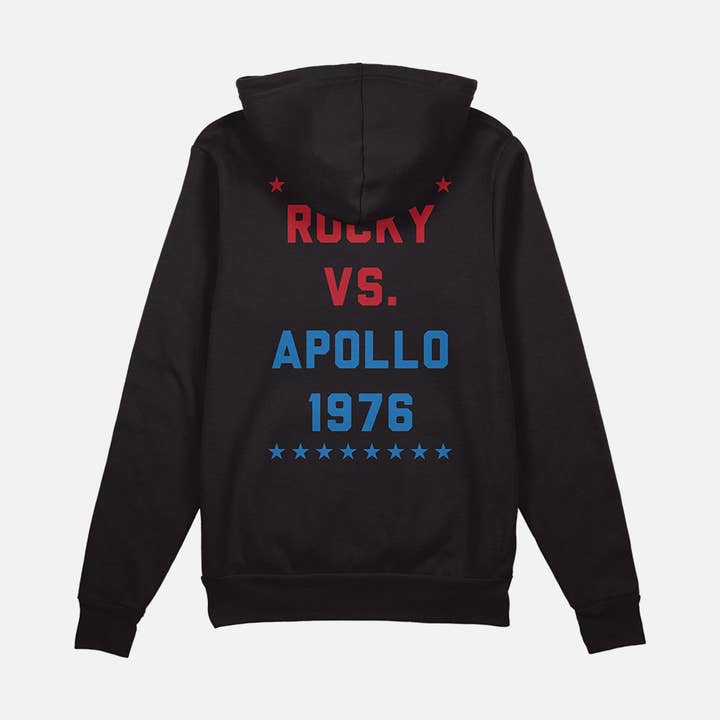 ROCKY 1976 STARS PULLOVER HOODIE for wholesale by Contenders Clothing