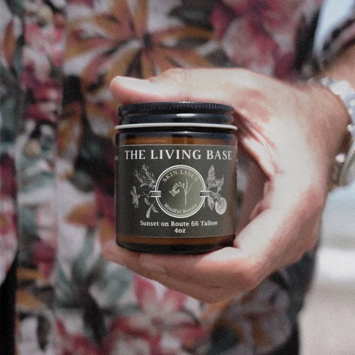 CRÈME DE SUIF RENOUVELANTE PEAU POUR LUI SUNSET ON ROUTE 66 pour la vente par Skin Linen
