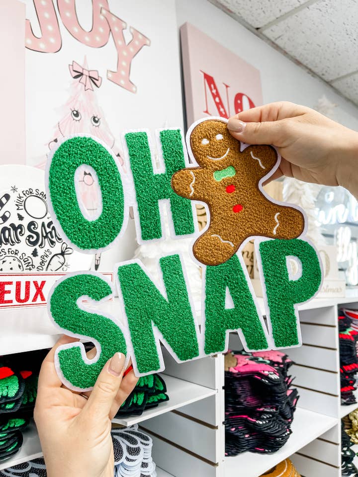 OH SNAP Chenille-Patch für den Großhandel von RBA Transfers