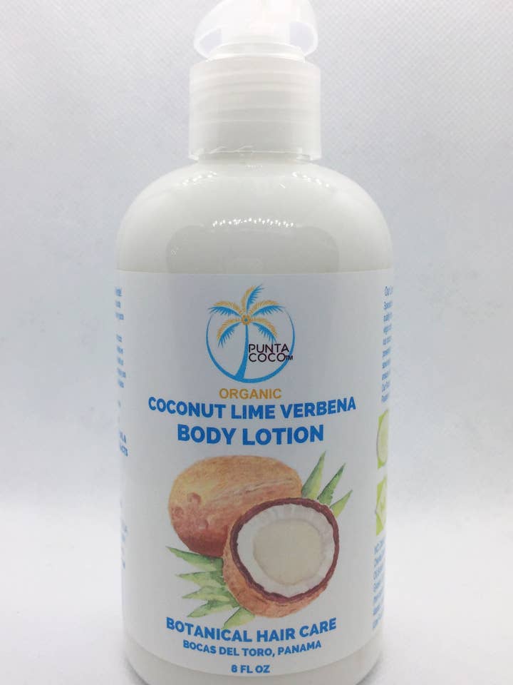 Lotion pour le corps Bulk Gallon Coconut Lime Verbena Private Label pour la vente par Punta Coco