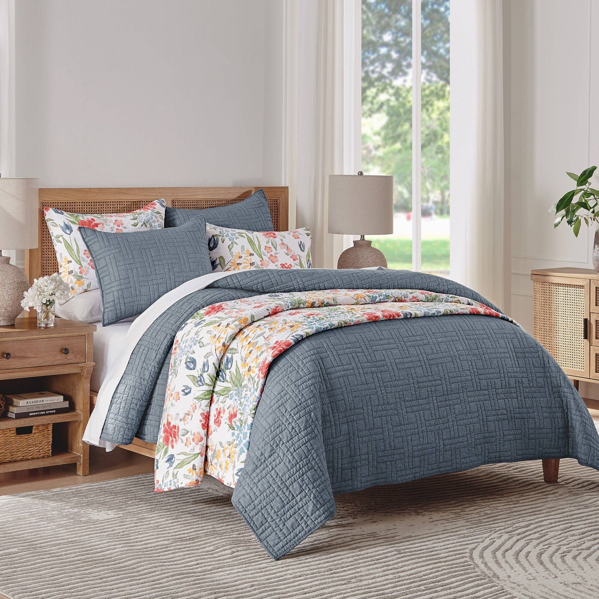 Levtex Home - Wholesale Bedding Set - Melange Stitch Quilt Set16