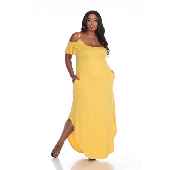 Lexi Maxi Dress - Plus Size for wholesale by WHITE MARK