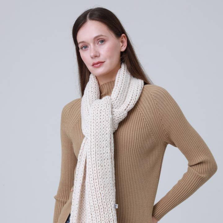 Leto Accessories - Wholesale Scarf - Women's - Winter Scarf Chunky Knit - Warm and Cozy 0