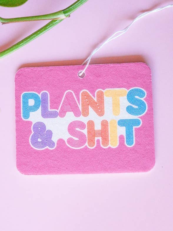 Désodorisant Plants & Shit - Parfum de pin pour la vente par Asher Grey