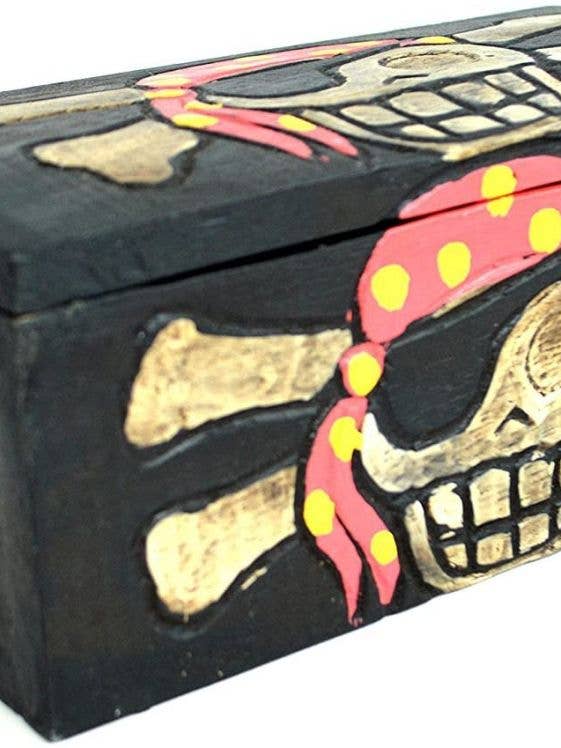 Pirate Box wood Jewelry for wholesale by White Elephant