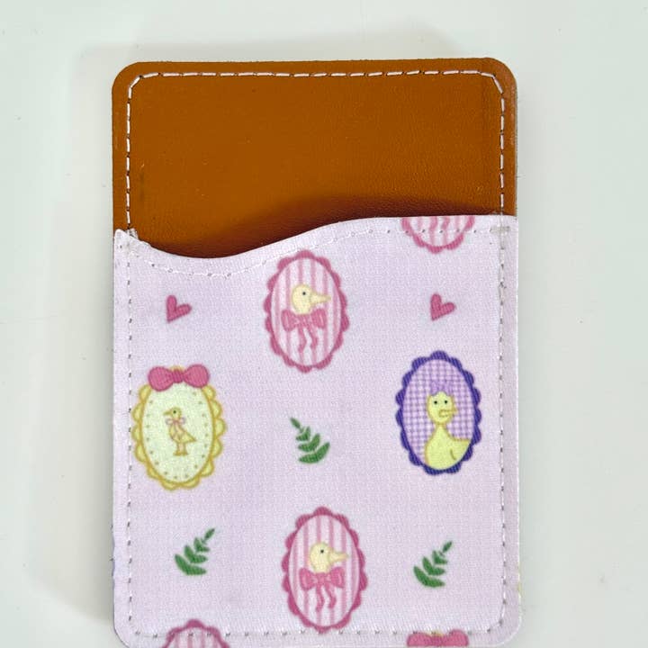 the cute cloud - Wholesale Phone Wallet - Women's - Phone Card Holder Colorful 12 different patterns fauxleather7