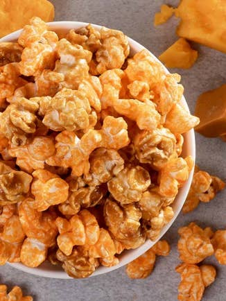 O'Town (Salted Caramel & Cheddar) for wholesale by Bri Marie Gourmet Popcorn