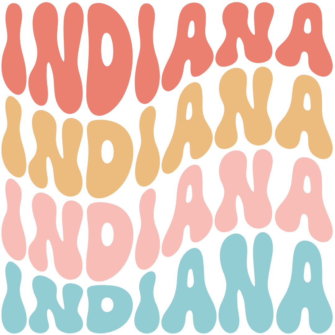 Daisy Mae Designs - Vente Aimants - Tous les 50 États Aimant Fort Acrylique Police Rétro – 2"x2"13