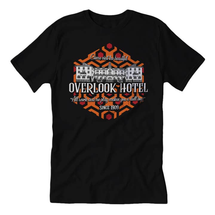 Maglietta dell'Overlook Hotel per la vendita all'ingrosso da parte di Shady Front