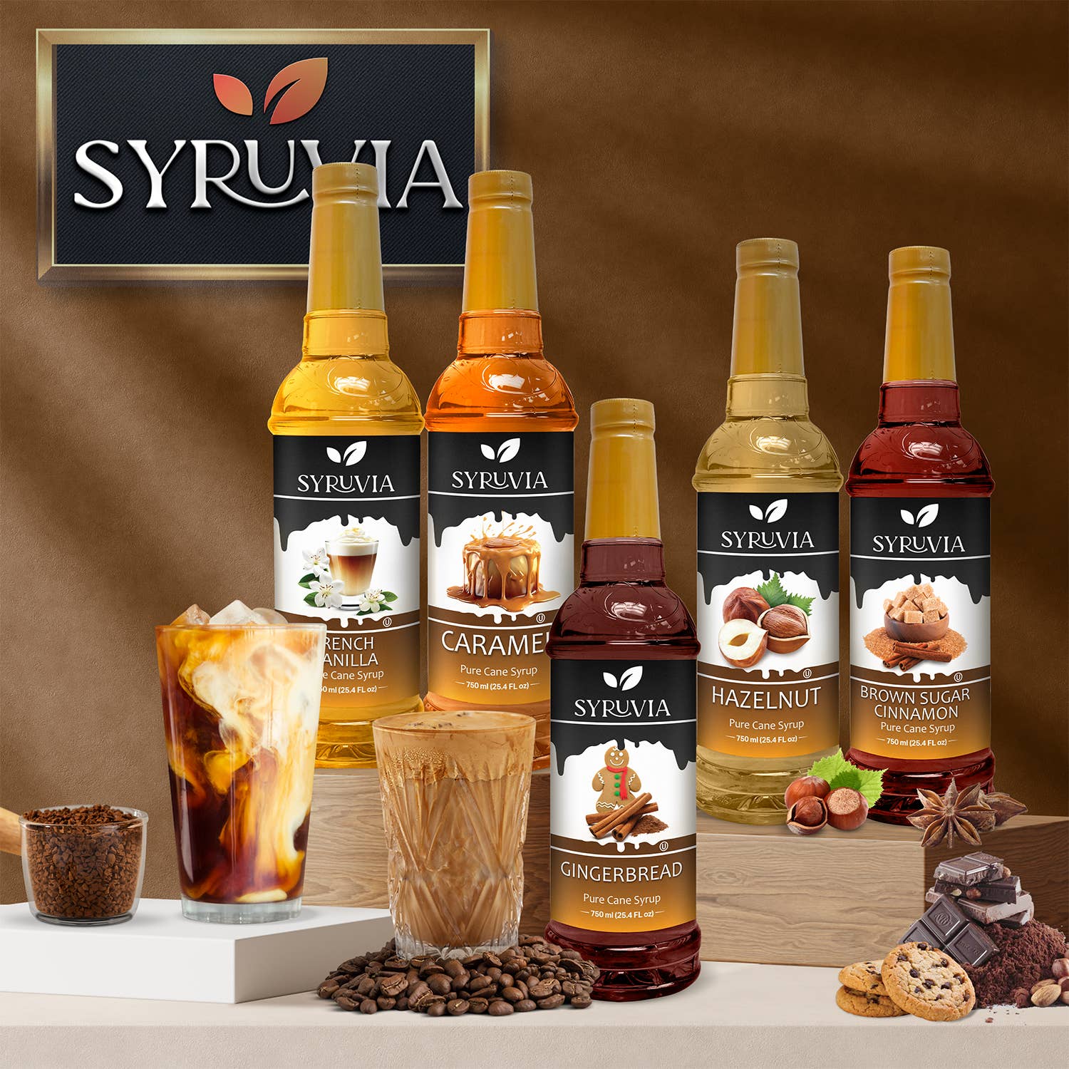 Syruvia - Wholesale Flavored Syrup - BLUNILLA Syrup Vanilla Blueberry5