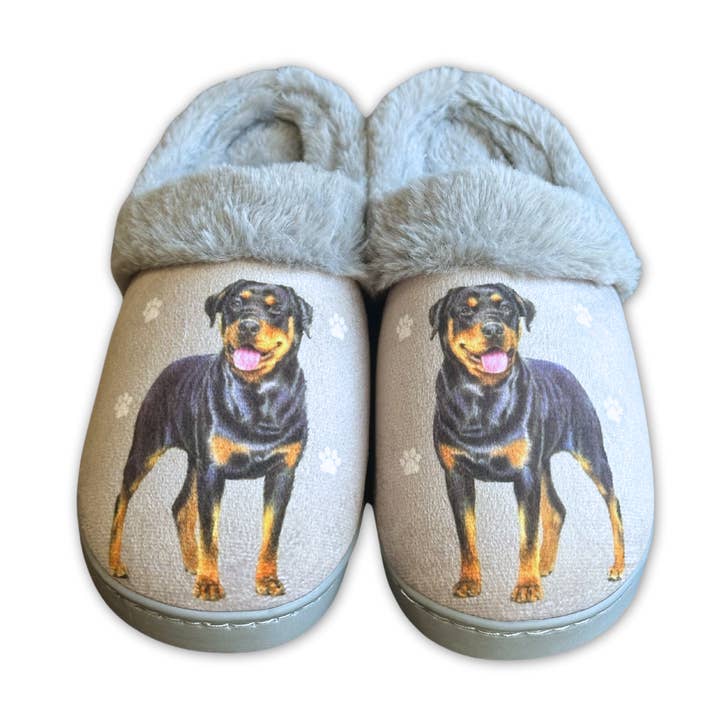 Rottweiler Snuggs Slipper - Comfy - Pet lovers for wholesale by E&S Pets