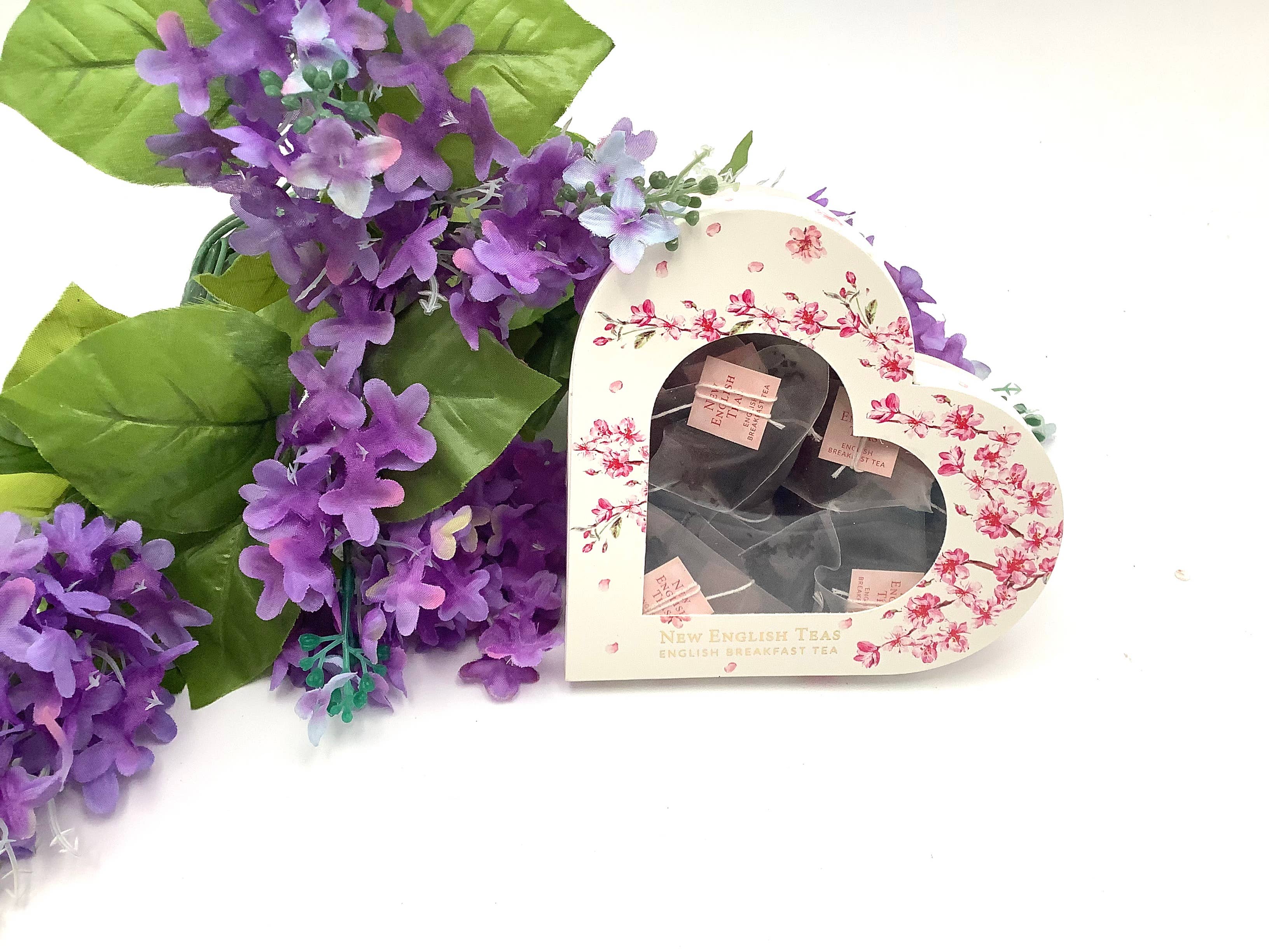 All Little Cute Things – Engroshandel Teposer – Hjerteformet teæske. Kirsebærblomst Engelsk Te4