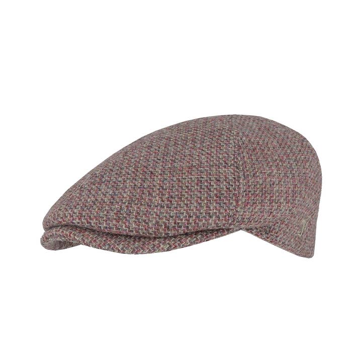 FLECHET - Wholesale Newsboy/Schoolboy Hat - Unisex - HARRIS TWEED® WOOL CAP MADE IN FRANCE - FLHH2328