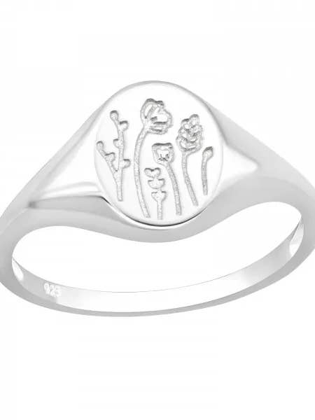 Anel de prata esterlina 'Meadow' por atacado de Maven