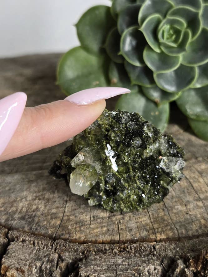 Epidote and Quartz for wholesale by VORA + VINE