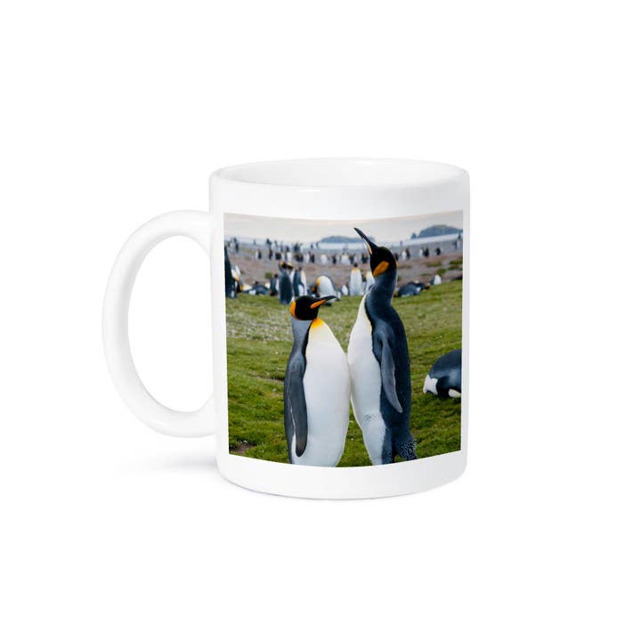 3dRose - Wholesale Coffee Mug - 3dRose, Salisbury Plain. King penguins., Mug8