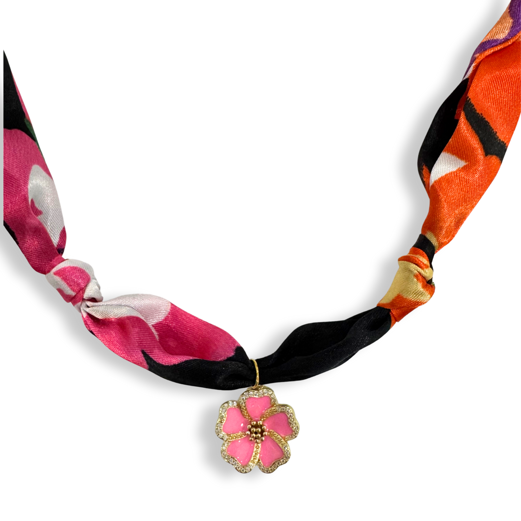 Savvy Bling - Wholesale Pendant/Charm Necklace -  Scarf Bandana Charm Necklaces 10