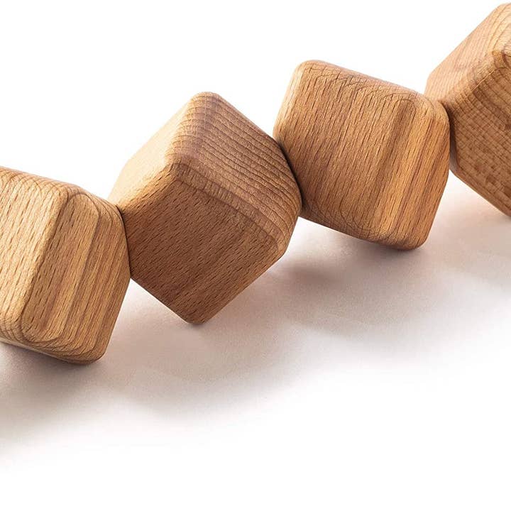 Tuuli GmbH - Wholesale Body Massager - Wooden Cellulite Massage Roller Tool Brush Massager - Cube8