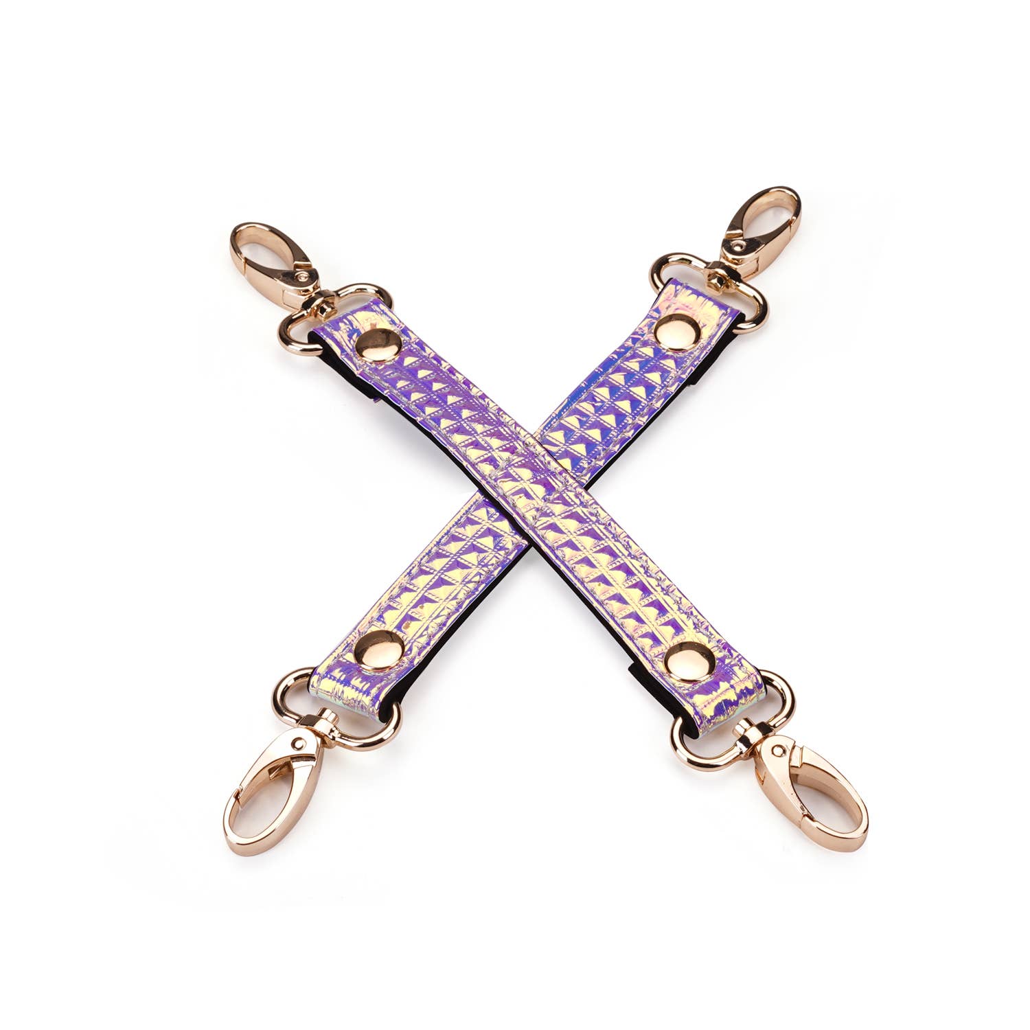 Liebe Seele - Wholesale Sex Toy - Pink Glossy 7pcs Bondage Kit Soft Velvet Lining Beginners8