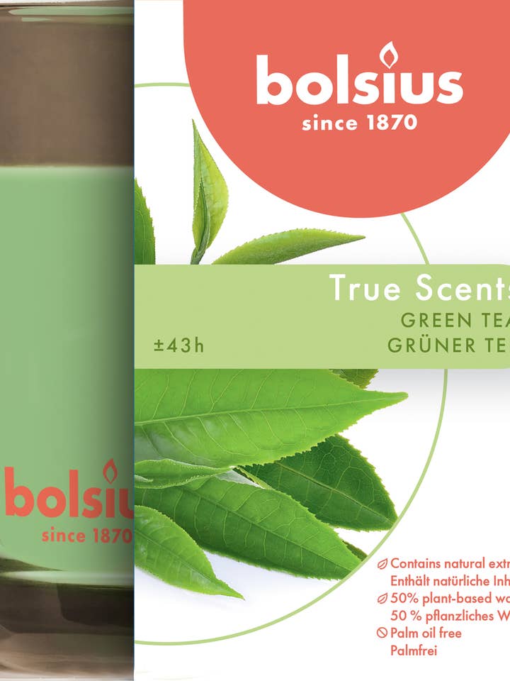 True Scents Geurglas 95/95 Green Tea voor wholesale door Sfeerpunt