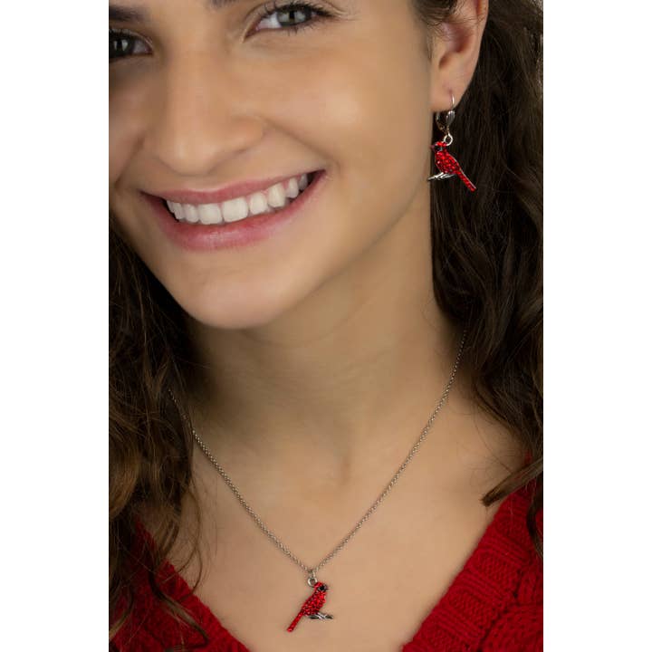 Anne Koplik Designs, Inc. - Venta al por mayor Collares con colgantes/abalorios - Anastasia - Collar de cristal cardenal