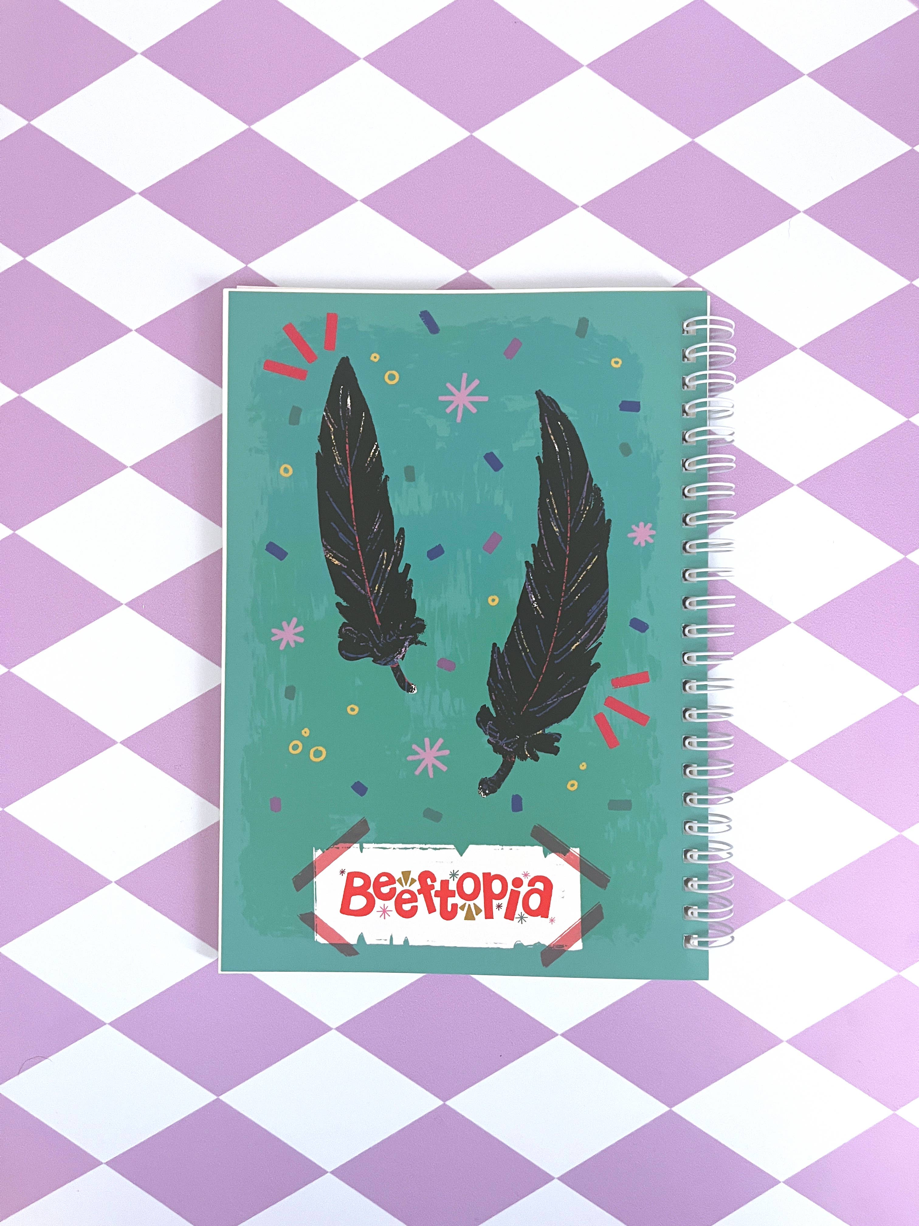 Beeftopia - Wholesale Notebook - Chaotic Collector Reusable Sticker Book 1