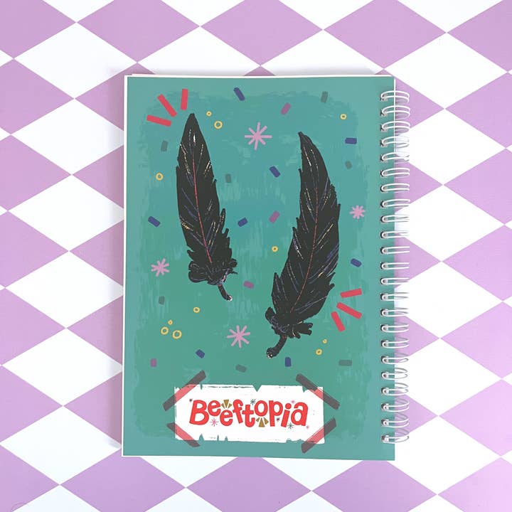 Beeftopia - Wholesale Notebook - Chaotic Collector Reusable Sticker Book 1
