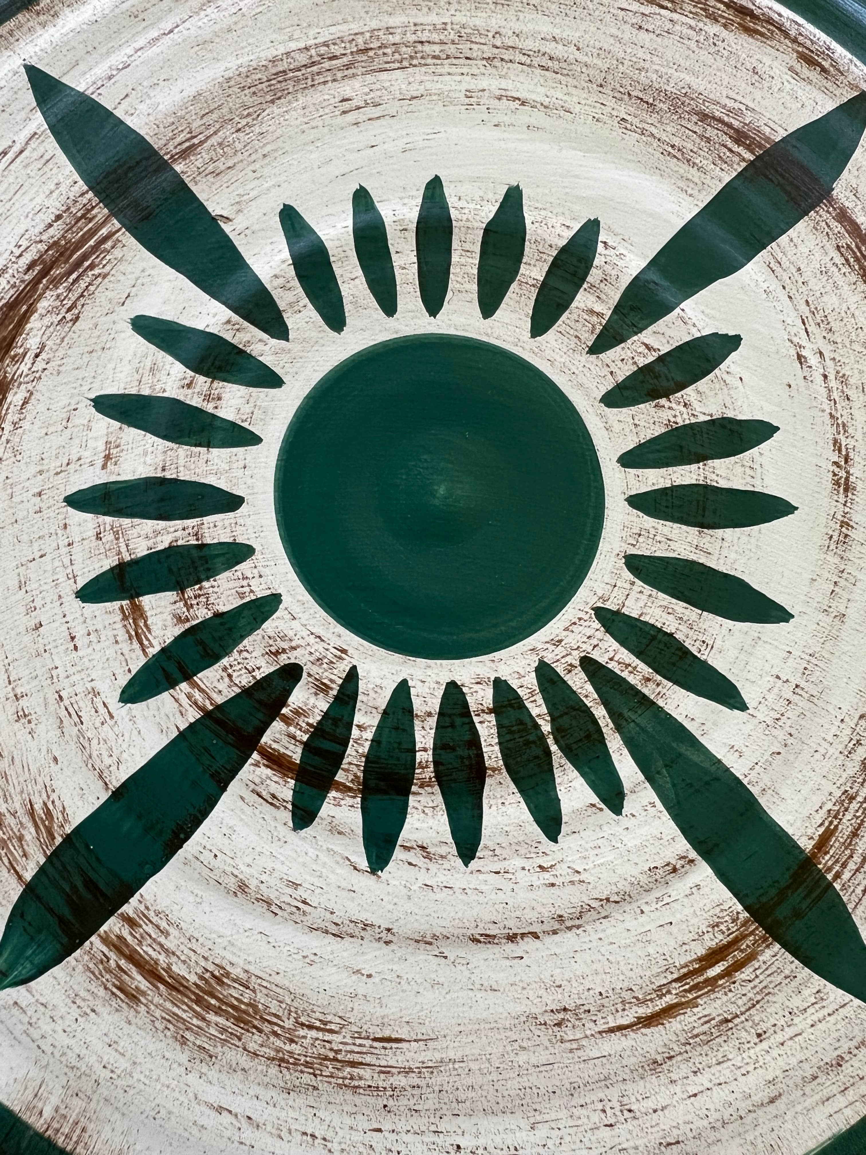 MOODONLINE – Arte de parede dimensional/3D por atacado – Decorativo, Cerâmica Artesanal, Placas de Parede Verdes, Penduramento de Parede5