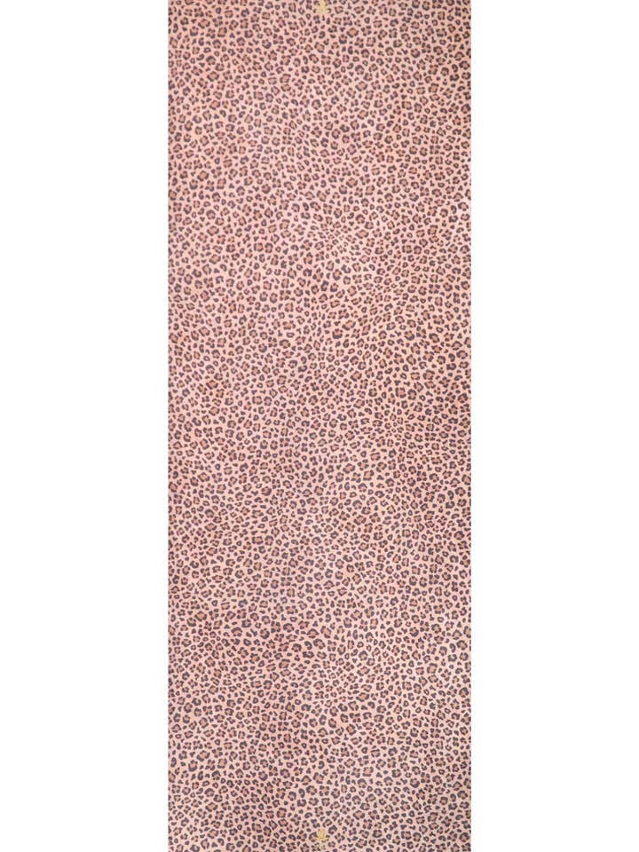 Mala Hybrid Honey Leopard Yoga Mat for wholesale by MALA Yoga