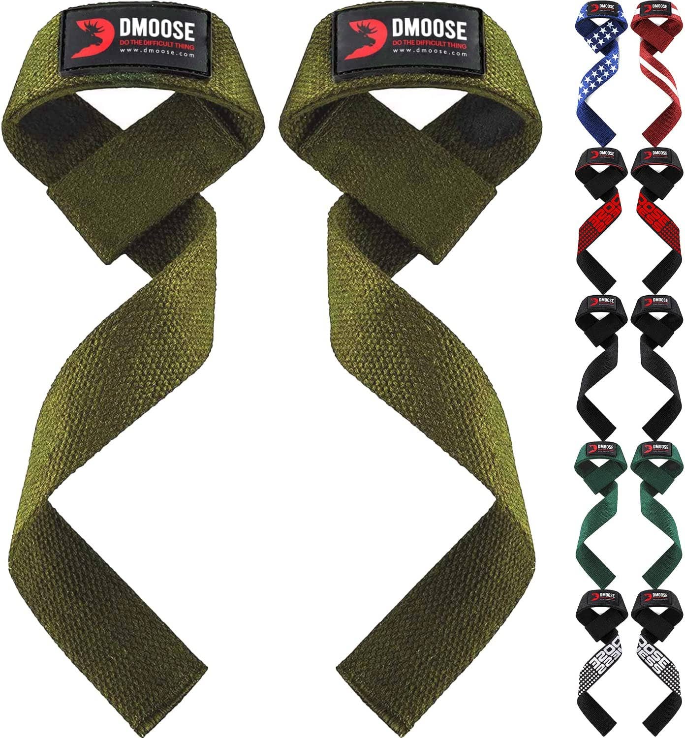 DMOOSE - Vente Équipement de fitness - Sangles de levage DMoose, sangles de poignet de 24 pouces pour haltérophili11
