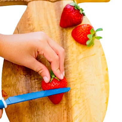 KiddiKutter child safe knife - Wholesale Kitchen/utility knife - KiddiKutter Child Safe Knife - Blue10