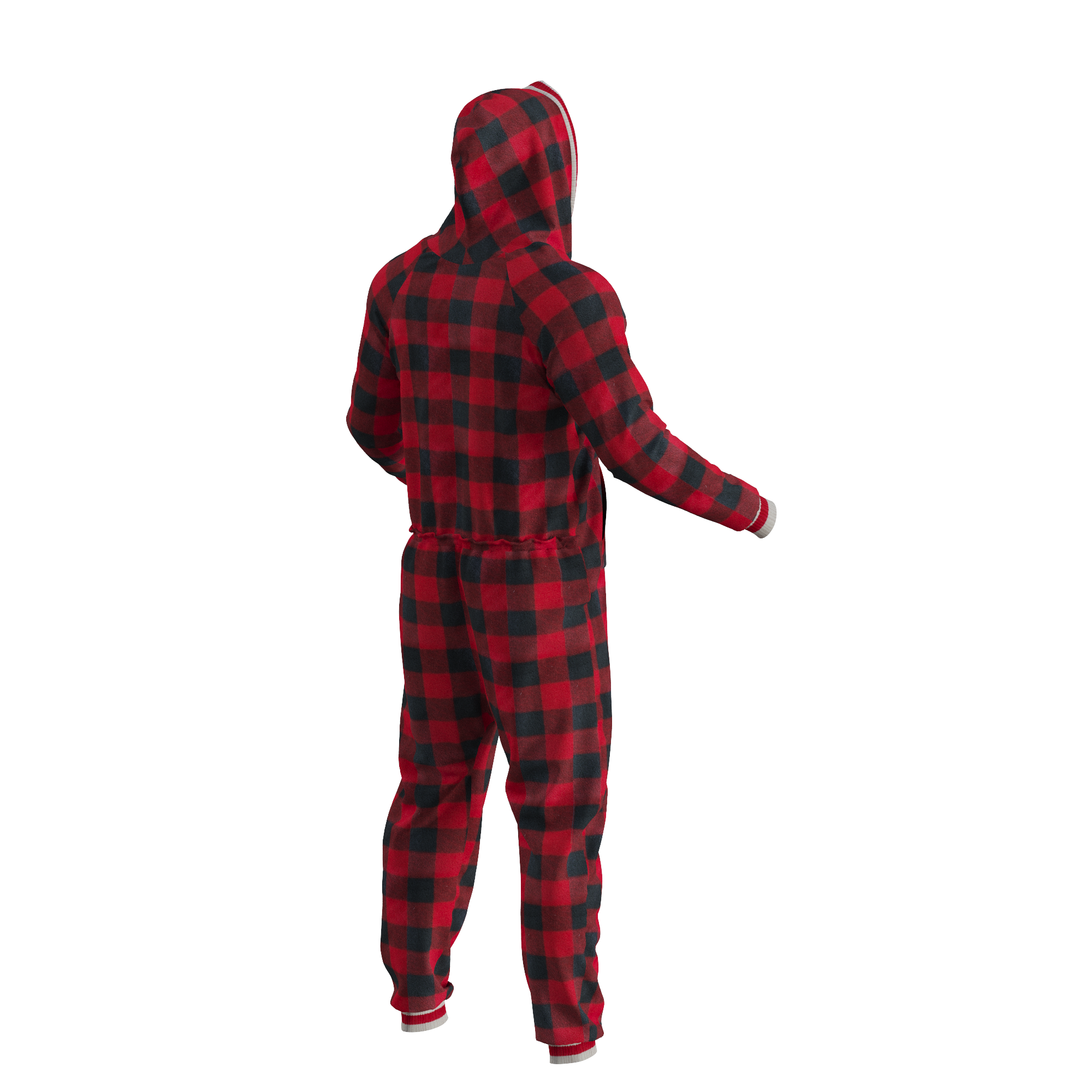 POOK - Wholesale Onesie - Unisex - Pook Onesie - Red (Adult Unisex)8