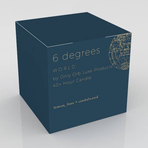 6 Degrees - Lemon, Lime + Sandalwood for wholesale by Only Orb