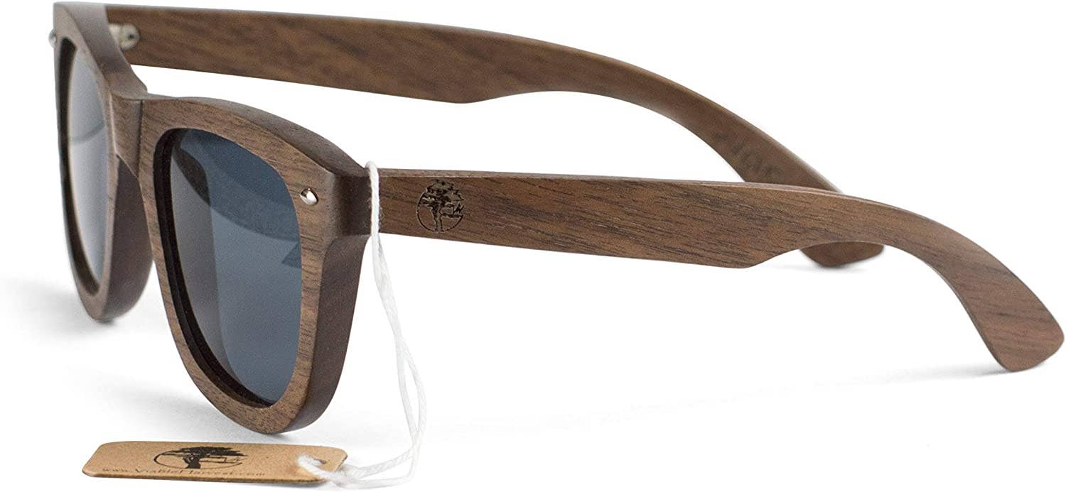 Forrest & Harold - Wholesale Sunglasses - Men's - Handmade Wooden Sunglasses - All Wood Premium Wayfarer4