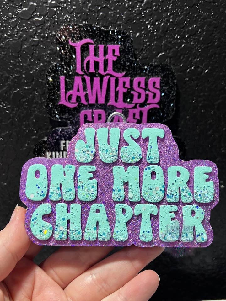 One More Chapter | Bookish Freshie for wholesale by The Lawless Craft