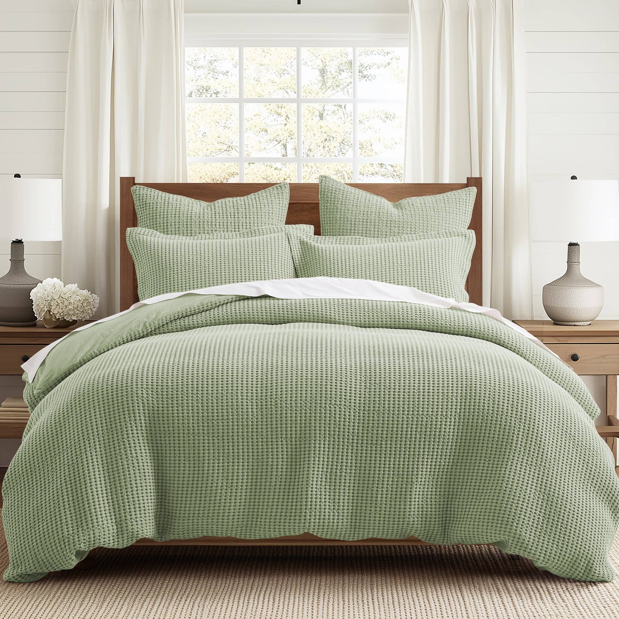 Levtex Home - Wholesale Bedding Set - Mills Waffle Duvet Set56